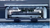 Fincantieri SERENE superyacht - tender launch